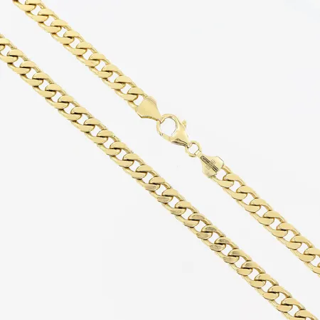 Kedja, Pansar, 50cm, bredd 5,5mm, GHA, 18K Vikt: 56,5 g