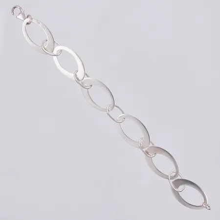 Armband, längd: ca 19cm, bredd: ca 16mm, GHA, 925/1000, silver Vikt: 16,1 g