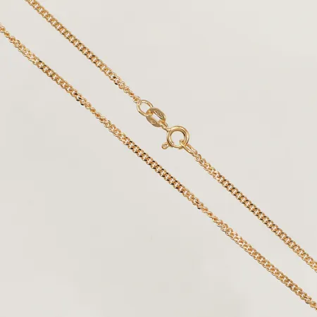 Kedja Pansar, längd 50cm, bredd 1,7mm, Balestra, 18K Vikt: 5,9 g