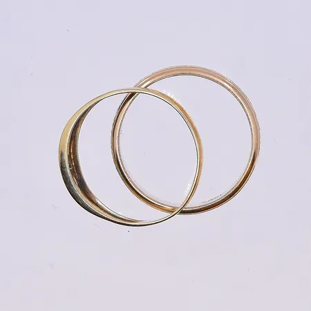 Diverse guld, 14K. Vikt: 7,3 g