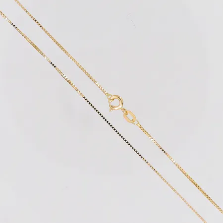 Kedja Venezia 50cm, bredd 0,8mm, 18K Vikt: 2,7 g