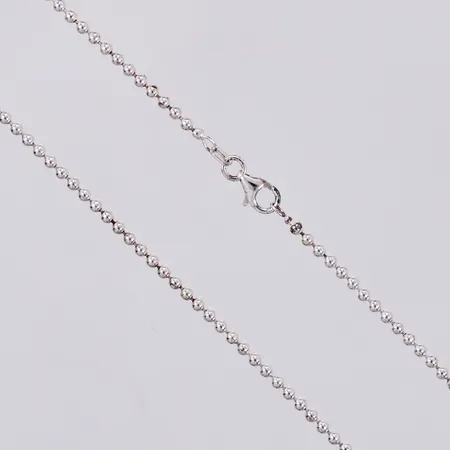 Kullänk längd: ca 42cm bredd: ca 2mm, silver, 925/1000 Vikt: 6,3 g