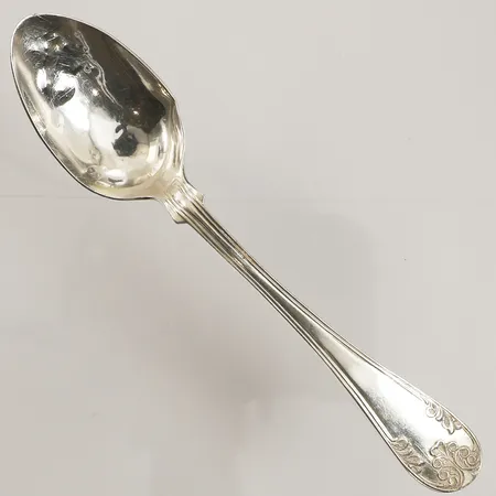 Sked, längd 13,5cm, år 1899, bucklor, 830/1000 silver  Vikt: 11,1 g