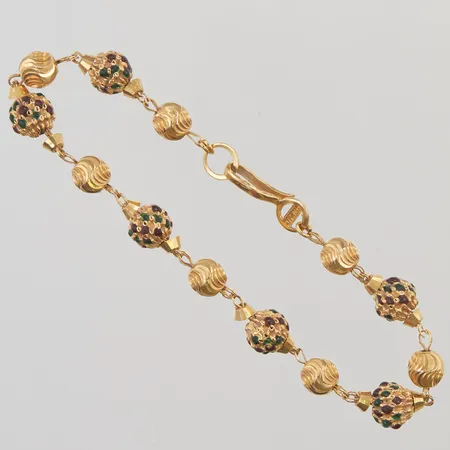 Armband, 18,5cm, bredd: 7,5mm, 21K8,1g.