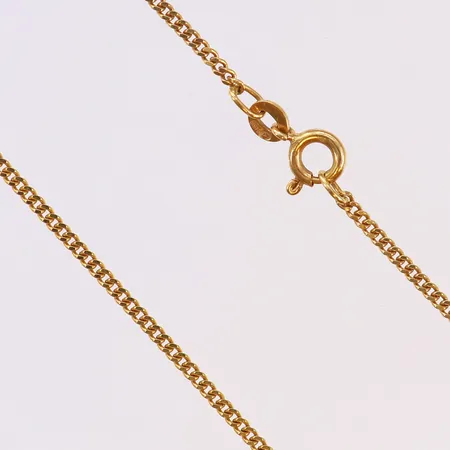 Kedja Pansar, längd 71cm, bredd 1,8mm, 18K.  Vikt: 8,2 g