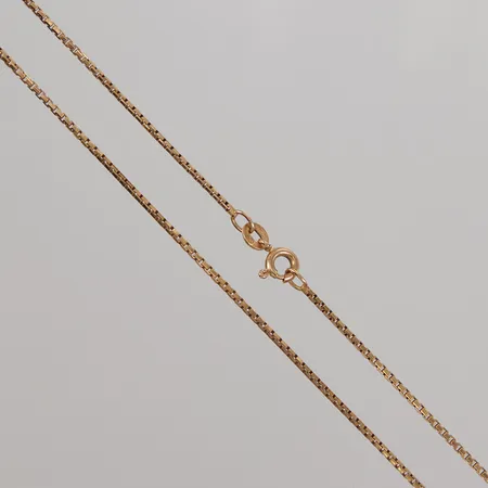 Kedja Venezia 38cm, bredd 1,3mm, 18K,  Vikt: 4,9 g
