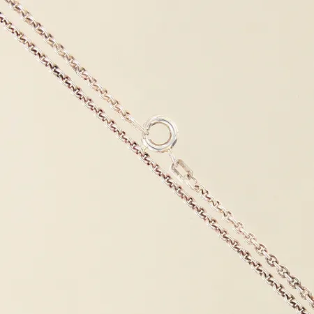 Kedja Ankar, längd 61cm, bredd 2mm, silver 835/1000 Vikt: 7,8 g