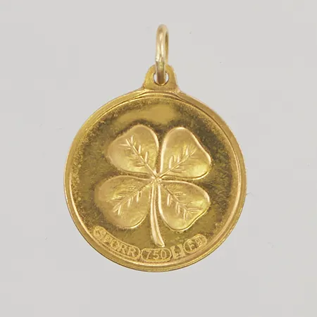 Hänge lycka, 20mm, 18K, 2,3g.