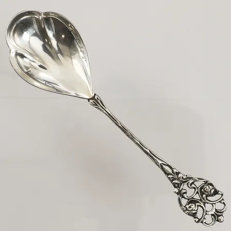 Kompottsked, längd 12,5cm, GEWE Malmö år 1954, 830/1000 silver  Vikt: 14,2 g