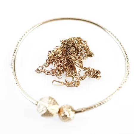 Diverse guld, 18k Vikt: 8,9 g