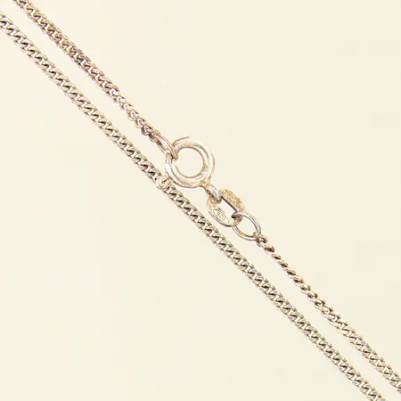 Kedja Pansar, längd 45cm, bredd 2mm, silver 925/1000 Vikt: 3 g