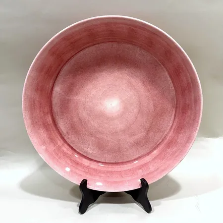 Serveringsfat Mateus, ur serien Basic Collection, handgjord i Portugal, Ø35,5cm, porslin, mindre krackelering Skickas med postpaket.