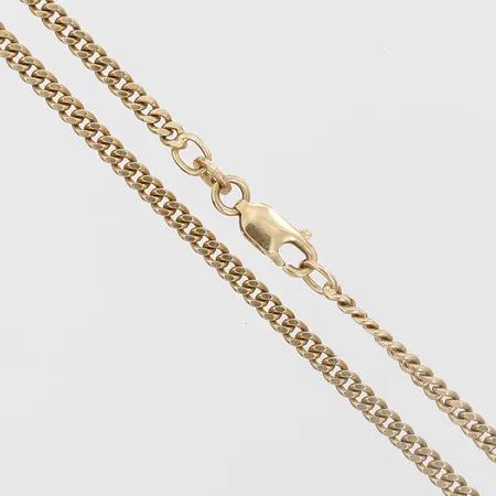 Kedja Pansarlänk, längd 46cm, bredd 3mm, 18K guld Vikt: 11,9 g