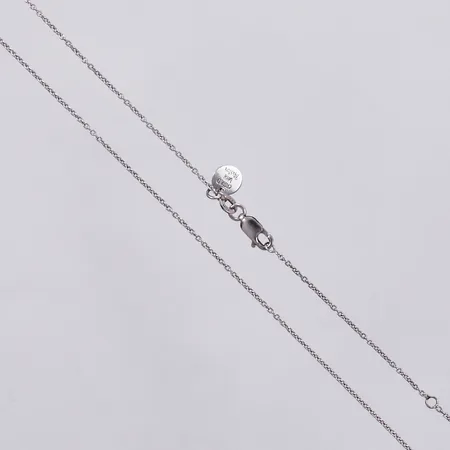 Kedja Ankarlänk längd: ca 40/45cm bredd: ca 1mm, NOA, Nordahl, created with passion, 925/1000 silver  Vikt: 2,3 g