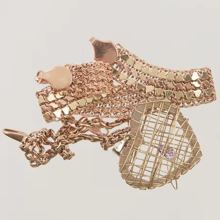 Diverse guld, defekter, 14K, 22,9g.