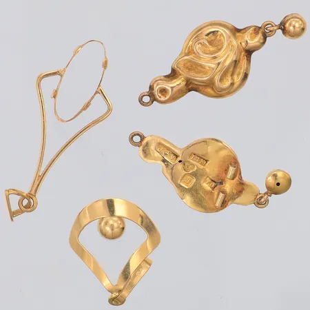 Defekta hängen, 18K Vikt: 3,8 g