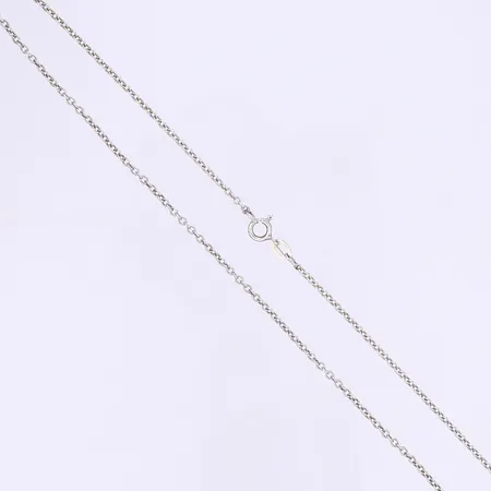Halskedja Ankar längd 40cm bredd 1mm silver 925/1000 Vikt: 3,2 g