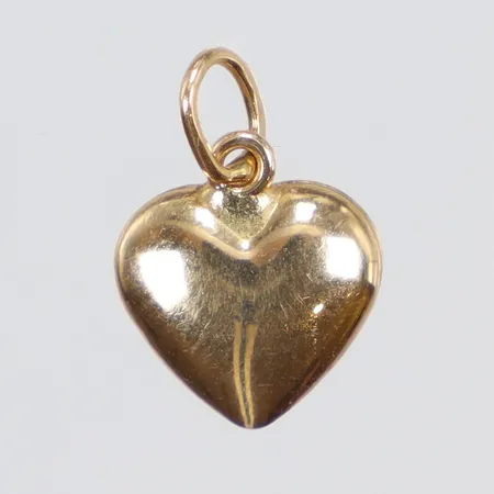 Hänge hjärta 8x12mm 18K Vikt: 0,2 g