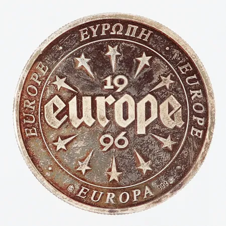 Mynt Europe 1996 France, silver 999/1000