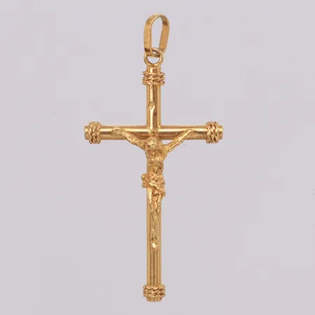 Hänge Krucifix, längd 33mm, bredd 16mm, 18K Vikt: 0,9 g