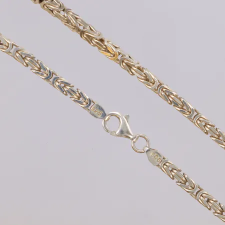 Kedja Kejsarlänk längd 70cm, bredd 4mm, silver 925/1000 Vikt: 62,5 g