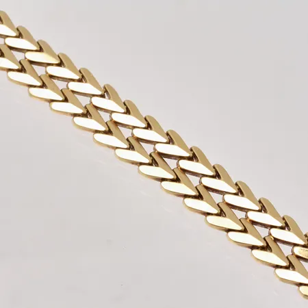 Armband 19,5cm Korridor bredd 11,5mm, 18K, 22g.