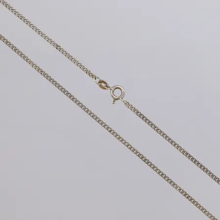 Kedja, Pansar, längd 52cm, bredd 2,0mm 835/1000 silver Vikt: 5,7 g