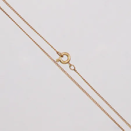 Kedja Pansar längd 45,5cm bredd 1,0mm 18K Vikt: 2 g