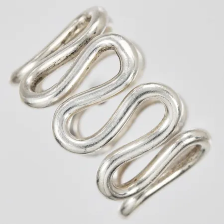 Ring stl: 17 bredd ca 13mm 925/1000 silver Vikt: 6,9 g