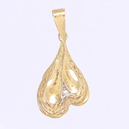 Hänge längd 30mm bredd 8mm 18K  Vikt: 2,4 g