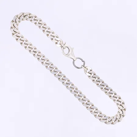 Armband Pansar längd 21cm bredd 5mm GHA silver 925/1000 Vikt: 14,7 g