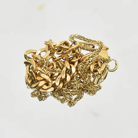 Diverse defekt guld, 14K. Vikt: 9,1 g