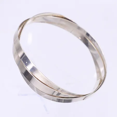 Armring Ø65mm bredd 7-13mm Linköping 1992 silver 925/1000 Vikt: 21,9 g