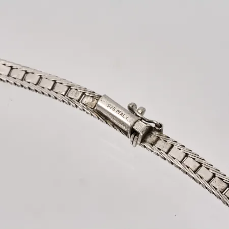 Kedja 43cm, bredd 4,7mm, 925/1000, italy, 18,02g.