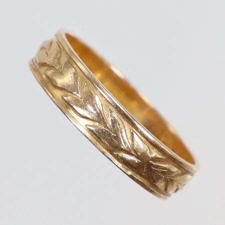 Examensring stl:21, bredd 5mm, 18K Vikt: 4,8 g