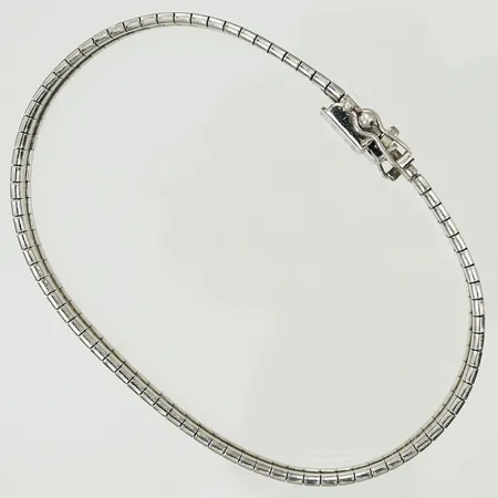 Armband med mönster, 18cm, bredd 6mm, något slappt lås, Silver 925/1000  Vikt: 13,4 g
