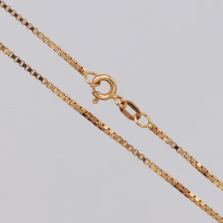 Kedja Venezia längd 60cm, bredd 1,1mm, GHA, 18K Vikt: 6,5 g