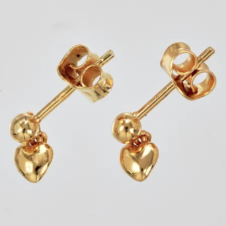 Ett par örhängen längd ca 8mm bredd ca 2-3mm 925/1000 silver Vikt: 0,9 g