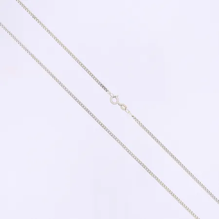 Halskedja Pansar längd 70cm bredd 2mm silver 925/1000 Vikt: 8 g