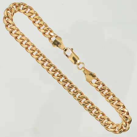 Armband Pansar, längd 21,5cm, bredd ca 4mm, 18K, 9g