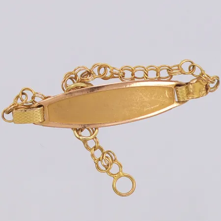 Armband, skadat, defekt, ostämplat, 14K Vikt: 2,7 g