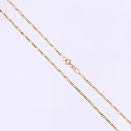 Halskedja pansar 45cm bredd 1,7mm GHA 18K Vikt: 5,1 g