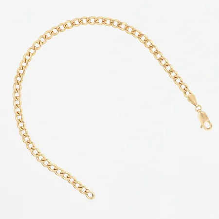 Armband Pansar 18cm, bredd: 4mm, saknar låsring, GHA, 18K Vikt: 3 g