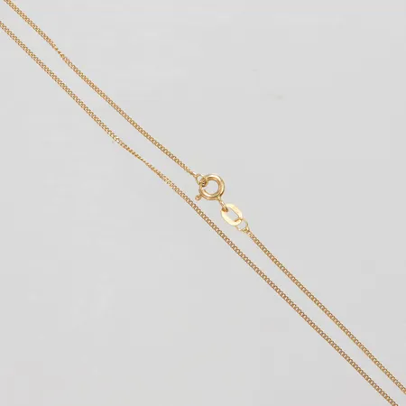 Kedja Pansar längd 46cm, bredd 1mm, 18K Vikt: 1,8 g