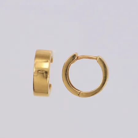 Örhängen Ø12mm, bredd 4mm, 18K Vikt: 3 g