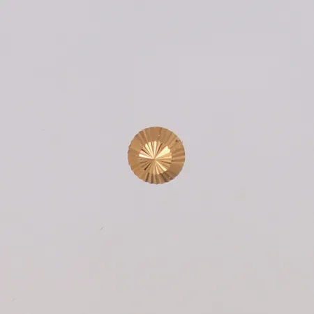 Örhänge, bredd 5mm, snurrebuss saknas, 18K Vikt: 0,1 g