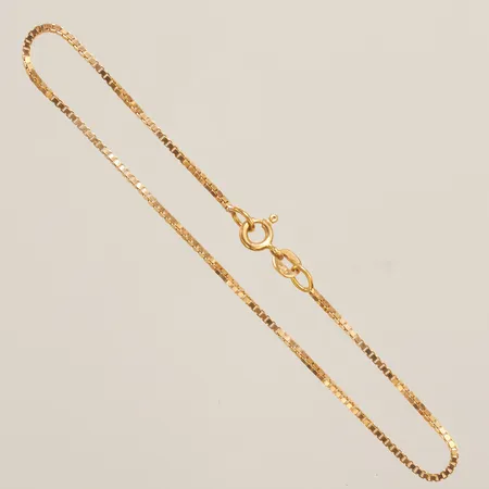 Armband Venezia längd 18cm, bredd 1mm, 18K Vikt: 2,1 g