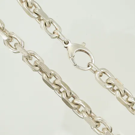 Halskedja Ankar, 60cm, bredd 8,7mm, Silver 925/1000 Vikt: 140,6 g