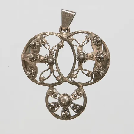 Hänge längd 5cm, bredd 40mm, silver 830/1000 Vikt: 10,1 g