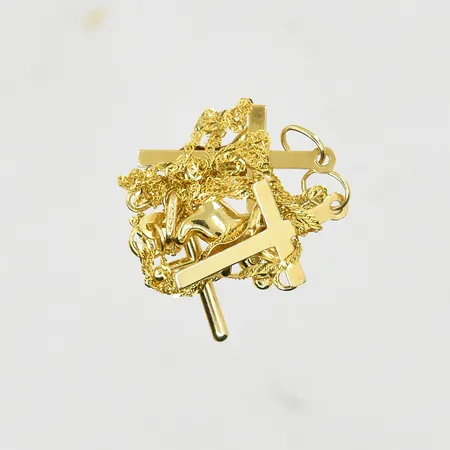 Diverse defekt guld, 14K. Vikt: 4,4 g